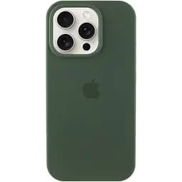 Чехол Silicone Case для Apple iPhone 16 Pro Cyprus Green AA [115024]