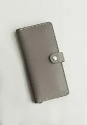 Кожаное женское портмоне 7.0 темно-бежевое.