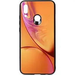 Чохол-накладка Toto Print Glass Space Case HuAwei P Smart 2019 Yellow