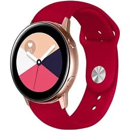 Ремінець BeWatch для Samsung Galaxy watch Active Червоний (1010303)