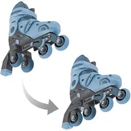 Роликові ковзани Globber Learning Skates 2 в 1 р.26-29 сіро-сині (780-200) - мініатюра 12