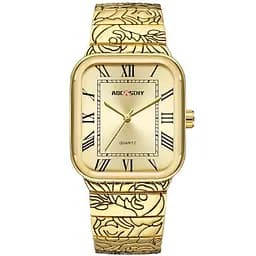 Часы мужские наручные Aocasdiy Vintage (Золотистый)