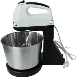 Ручний міксер XPRO СВ-7321 на підставці кухонний 7 швидкостей із чашею білий (41383-СВ-7321_392)