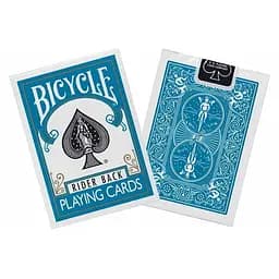Карти гральні United States Playing Card Company Bicycle Rider Back Turquoise deck (ВР_БРБТ)