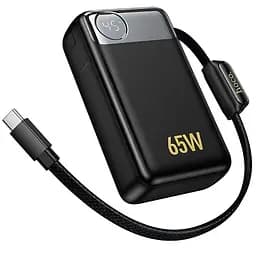 Портативний ЗП Power Bank Hoco Q53 Skillful PD65W 12000 mAh Black - мініатюра 2