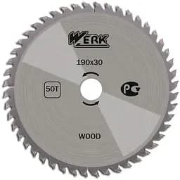 Диск пиляльний Werk 190 x 30 мм (36108)