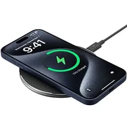Зарядний пристрій Energizer Wireless WCP107 QI 15W чорний (WCP107)