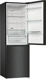 Холодильник Gorenje 200х60х60см 2 двері 238(98) л А+ NF+ Чорний (NRK620FABK4) - мініатюра 2