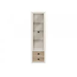 Пенал-витрина ВМК (БРВ) Коэн 2 REG1W2S Сосна аризонская/Дуб корабельный (BRW-1791)