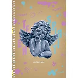 Зошит для записів Student А5, без лінівки, спіраль, 96л., Ангел (A5-SC-096-6102)