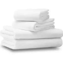 Рушник махровий Ярослав, 140х70 см, білий (38112_білий)