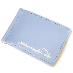 Зажим кожаный GRANDE PELLE 12х8х1 см acs0023992