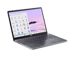 Ноутбук Acer Chromebook Plus CB514-4H 14' FHD IPS, Intel i3-N305, 8GB, F512GB, UMA, ChromeOS, сірий (NX.KUZEU.001) - мініатюра 4