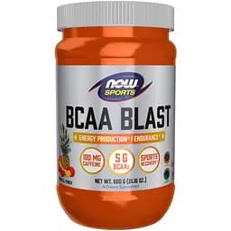 Аминокислоты Now Sports BCAA Blast Tropical Punch 600 г
