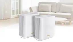 ASUS Маршрутизатор ZenWiFi XT9 2PK AX7800 3xGE LAN 1x2.5GE WAN 1xUSB 3.2 MU-MIMO OFDMA MESH white - мініатюра 2