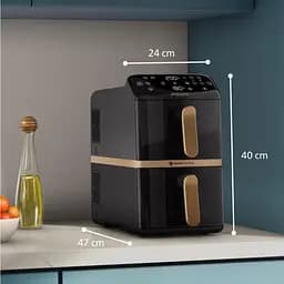 Мультипіч Philips Stacked Dual 2300 Вт чорна (NA462/70) - мініатюра 7