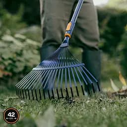 Граблі сталеві віялові Fiskars OneClick 42 см (1080675) - мініатюра 3