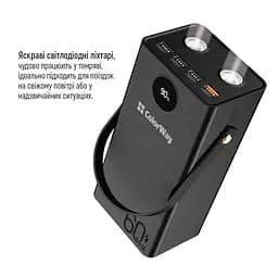 Універсальна мобільна батарея ColorWay Powerful 60000mAh Black (CW-PB600LPA5BK-PDD) - мініатюра 4