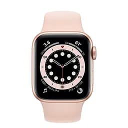 Смарт-годинник Apple Watch Series 6 GPS 40mm Gold Aluminum Case with Pink Sand Sport Band [MG123] [50375] - мініатюра 2