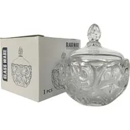 Сахарница стеклянная Crystal Diamond 140 мл D-9.2 см (83000158_YBCG-158)