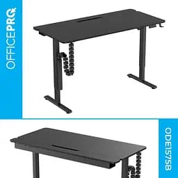 Геймерський стіл OfficePro ODE1575B з електрорегулюванням висоти (ODE1575B) - мініатюра 3