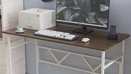 Комп'ютерний стіл Ferrum-decor Раян 75x120x60 білий ДСП Дуб Сонома Труфель 16мм (FRD-101133) - мініатюра 5