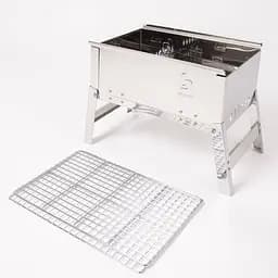 Гриль вугільний Bo-Camp Compact Delux Silver (8108360) - мініатюра 8