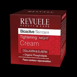 Укрепляющий ночной крем для лица Revuele Bioactive Коллаген и Эластин, 50 мл