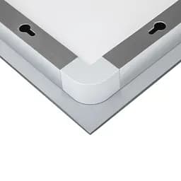 Дзеркало Qtap Mideya 700x800 з LED-підсвічуванням Touch, з антизапотіванням, з годинником, диммером яскравості QT2078DCF7080W - мініатюра 8