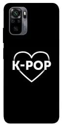 Чохол Demsky LOVE Kpop для Xiaomi Redmi Note 10 / Note 10s