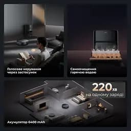 Робот пилосос MOVA Z60 Ultra Roller Complete Black-EUA - мініатюра 14