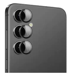 Захисне скло DK для Samsung Galaxy A35 A356 на камеру Lens Metal Ring Eagle Eye 017695 black - мініатюра 7