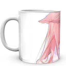 Кухоль GeekLand Genshin Impact Геншин Імпакт Яе Міко GN 02.549 330 мл білий