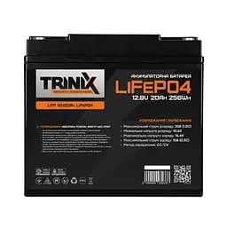 Акумулятор Trinix LFP 12V20Ah LiFePO4 12.8В 20А*год - мініатюра 3
