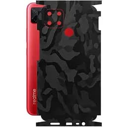 Захисна плівка StatusSKIN для Realme C12 Корпус Вініл Камуфляж чорний