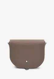 Жіноча шкіряна сумка Ruby L темно-бежева - мініатюра 2