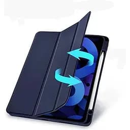 Чохол-книжка BeCover Tri Fold Soft TPU з кріпленням Apple Pencil для Apple iPad 10.2 2019/2020/2021 Deep Blue (708456) - мініатюра 3