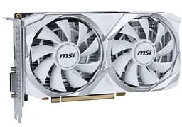 Відеокарта MSI RTX 3050 8GB VENTUS 2X XS WHITE OC (RTX 3050 VENTUS 2X XS WH 8G OC) (GDDR6, 128 bit, PCI-E v4.0 x8) - мініатюра 2