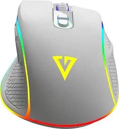Комп'ютерна мишка ModeCom Veles Volcano ігрова 12800dpi. 8кн.,RGB біла (M-MC-VELES-200) - мініатюра 4