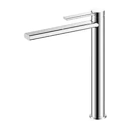 Змішувач для умивальника високий литий вилив хром Frap F1067-2 Хром