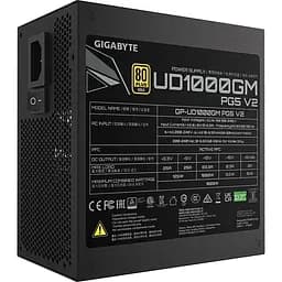 Блок живлення Gigabyte UD1000GM PG5 V2 1000W Black (GP-UD1000GM PG5 V2) [148439] - мініатюра 3
