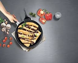 Сковорода Tefal для млинців XL Intense 25см алюміній чорний kuh0014446 - мініатюра 2