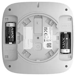 Датчик диму Ajax (EN54 FireProtect Heat/Sounder white) - мініатюра 6