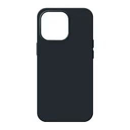 Силиконовый чехол для Apple iPhone 14 Pro, ICON2 Case, черный, противоударный, панель, защита всего корпуса, матовая поверхность Soft Touch, выступает над дисплеем, совместим с защитными стеклами и пленками, с микрофиброй, ArmorStandart (ARM63601)