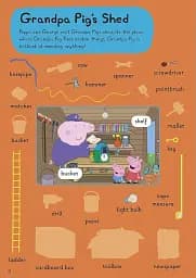 Peppa Pig. 1000 First Words. Sticker Book - мініатюра 2