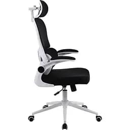 Офісне крісло GT Racer B-5880 White/Black [125609] - мініатюра 2
