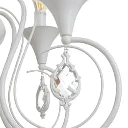 Люстра підвісна Brille свічка E14 40W WH (BKL-719S/6) - мініатюра 5