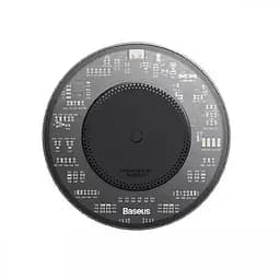 Бездротовий ЗП Baseus Simple 2 15 W CCJJ050001 + Кабель Type-C To Type-C 24 W (1m)