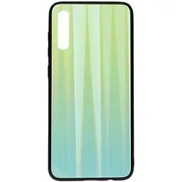 Чохол-накладка Toto Aurora Print Glass Case Samsung Galaxy A70 Green