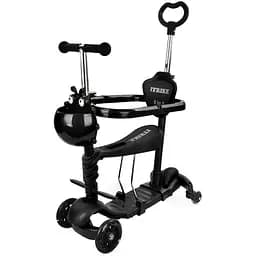 Самокат iTrike 5в1 Maxi JR 3-101-B black (35415)